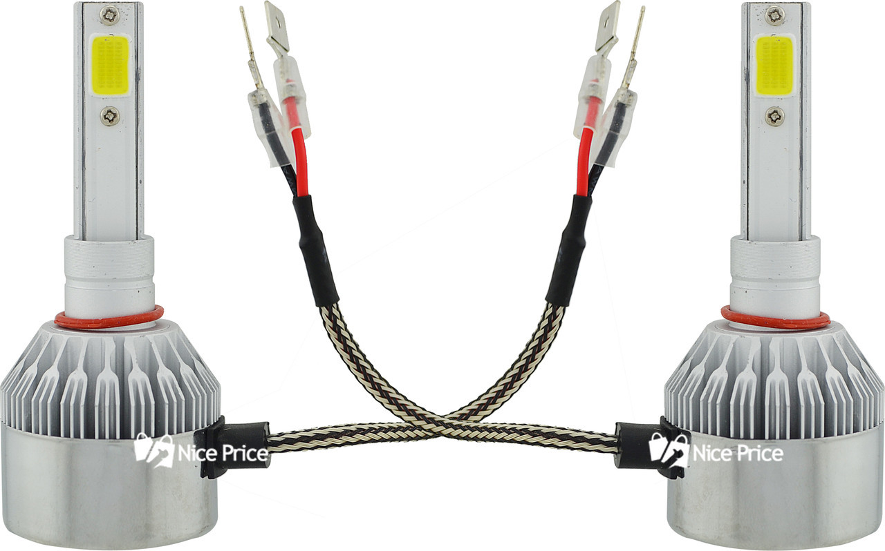 Комплект автомобільних LED ламп C6 H3 (5539), фото 1