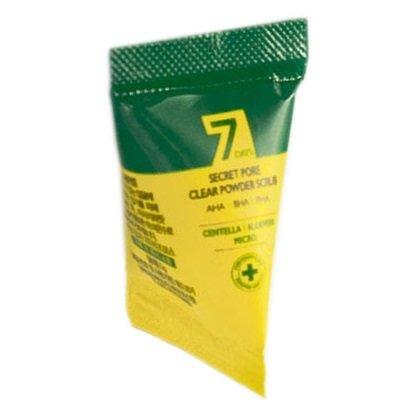 Кислотний очисний скраб для обличчя May Island 7Days Secret Pore Clear Powder Scrub 1 шт 5 г (400785)