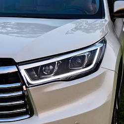 Передні фари Toyota Highlander 50 тюнінг LED-оптика (під ксенон) стиль 2