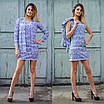 Стильне плаття міні на літо в яскравих кольорах, фото 3