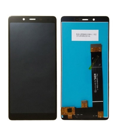 Дисплей для телефону Nokia 1 Plus Dual Sim з сенсорним склом (Чорний) Оригінал Китай