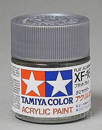 Краска Tamiya XF-16 Flat Aluminium