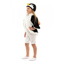 Новогодний костюм Пингвина для детей 3-6 лет. Детский костюм Пингвинчик меховый 340