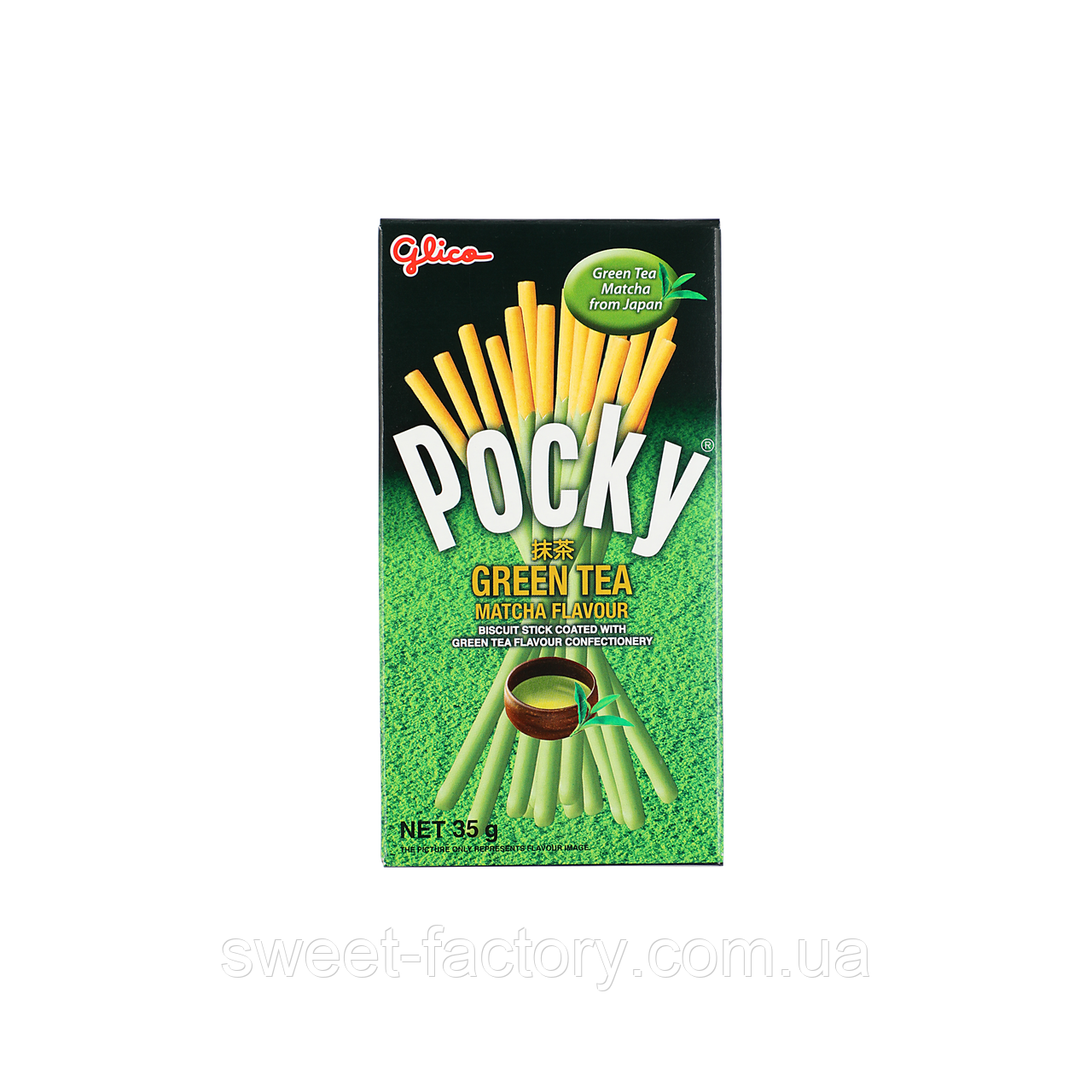 Pocky Green Tea Matcha 39 g, фото 1
