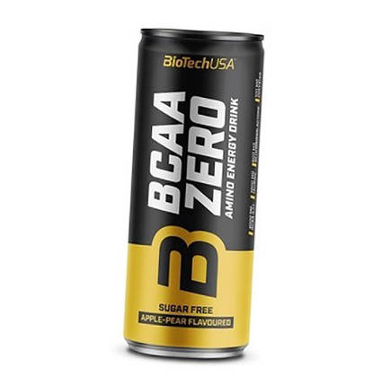 Амінокислоти BCAA Zero Energy Drink BioTech 330 ml, фото 3