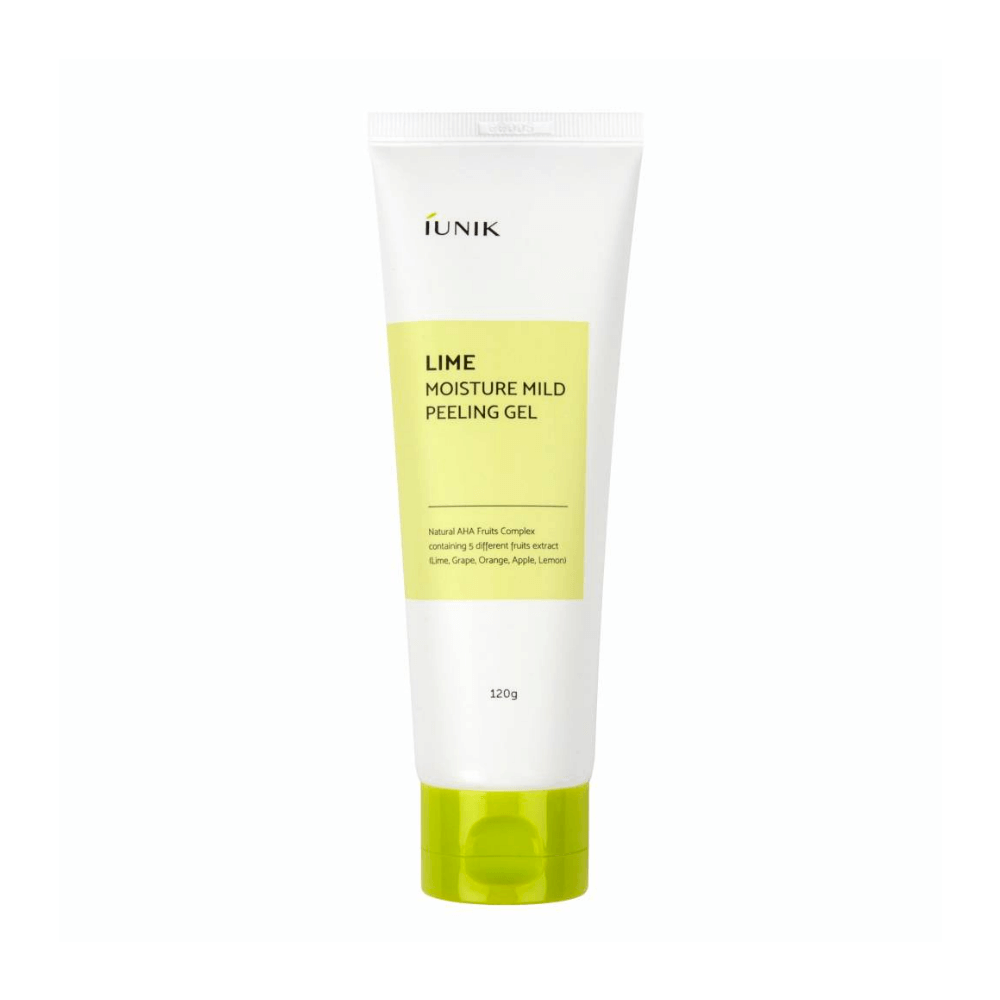 Зволожуючий пілінг-гель для обличчя з лаймом Iunik Lime Moisture Mild Peeling Gel 120 мл (8809429955852)