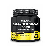 Амінокислоти BioTech BCAA+Glutamine Zero 480 g