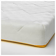 Пінний матрац для дитячого ліжка, білий, 70x160 см, 303.393.92, IKEA, ІКЕА, UNDERLIG