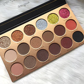 Палитра теней Glamierre Solar Glow Eyeshadow Palette (18 цветов)  Палетка  Glamierre Solar Скидка All 1021