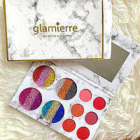 Палитра теней Glamierre Rainbow Your Eyes Glitter and Matte 18 цветов Набор теней Glamierre Скидка All 1022