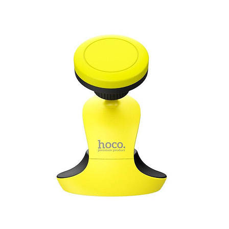 Автомобільний тримач Hoco CA15 Black-Yellow, фото 2