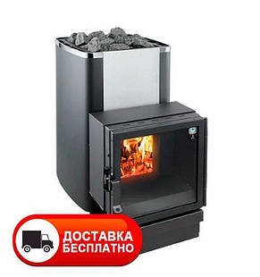 Піч для бані Kastor ARHU 40 Т з виносною топкою, фото 1