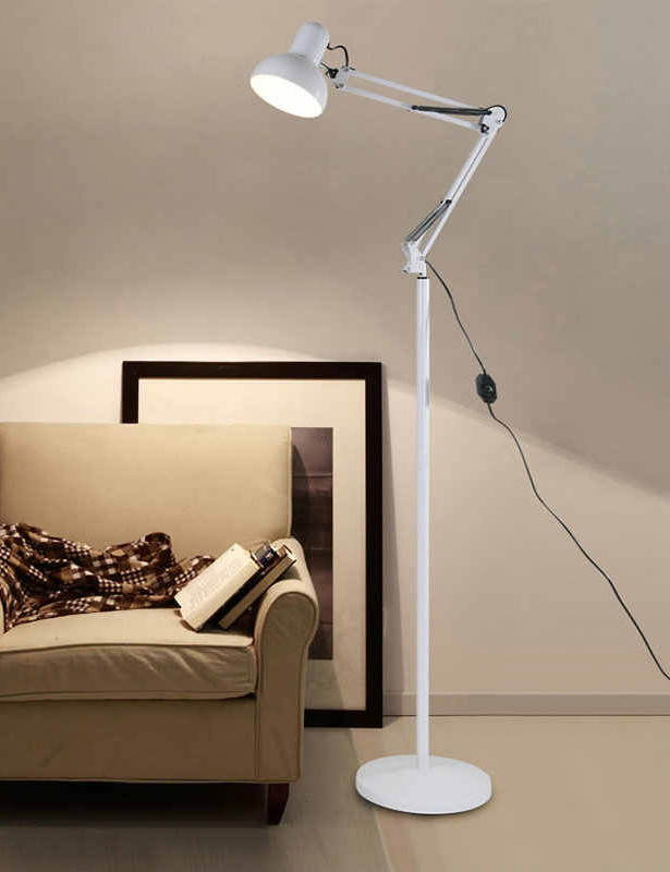 Торшер лофт білий 930 W, фото 1