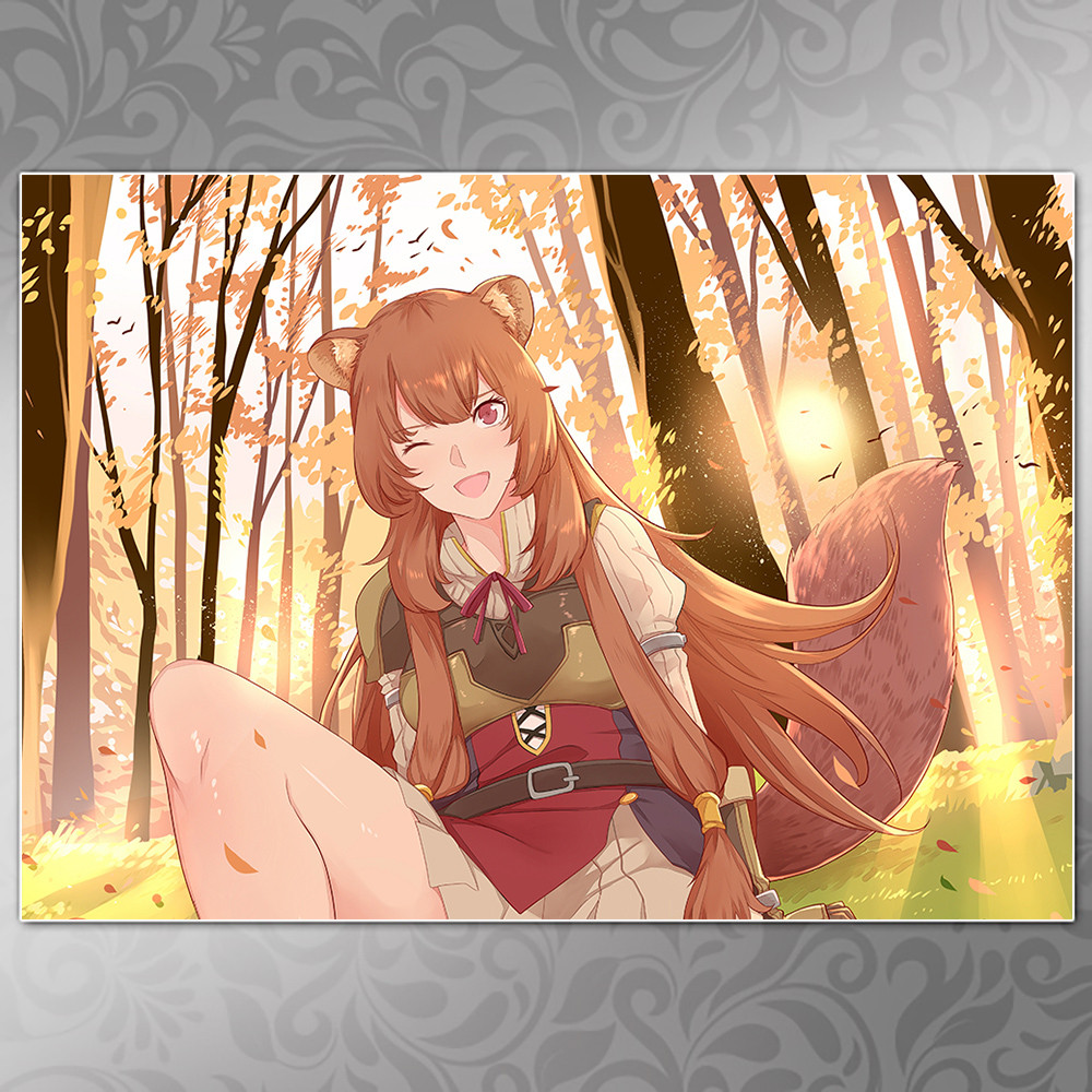 Плакат А3 Аніме Tate no yuusha no nariagari 013, фото 1