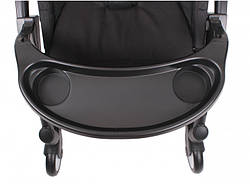 Столик-бампер для дитячої коляски YOYA 165-175A+ та аналоги йойа чорний