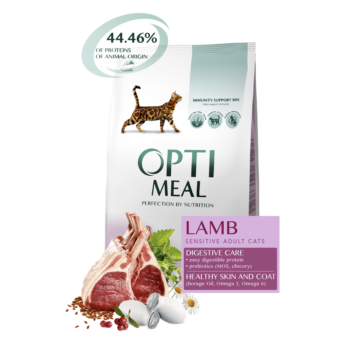 Сухий корм Optimeal Adult Sensitive Lamb 4 кг