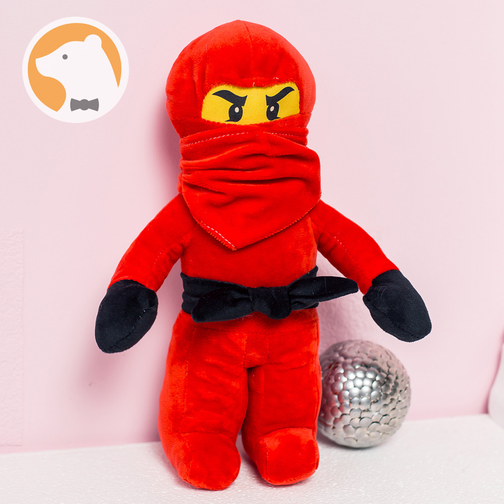 Мягкая игрушка Кай Ниндзя Ниндзяго, красный