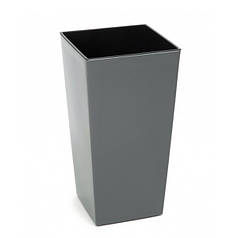 Кашпо для квітів "Финезия", (140*140*260) антрацит