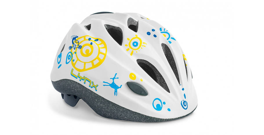 Шолом Lynx Kids white M (52-56)см, фото 1