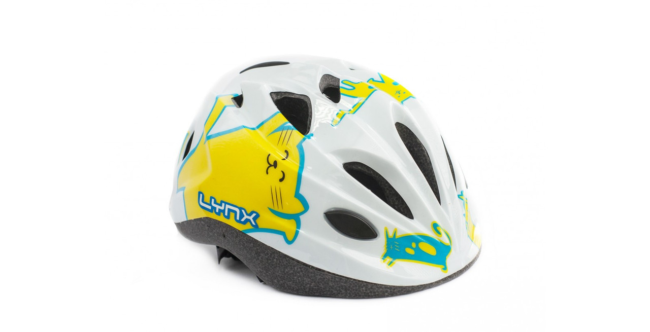 Шолом Lynx Kids-C-S White Cats M (52-56)см