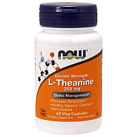 NOW Foods L-Theanine 200 mg 60 VCaps