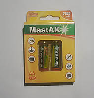 Акумулятор MastAK Ni-MH AA/R6 2700mAh