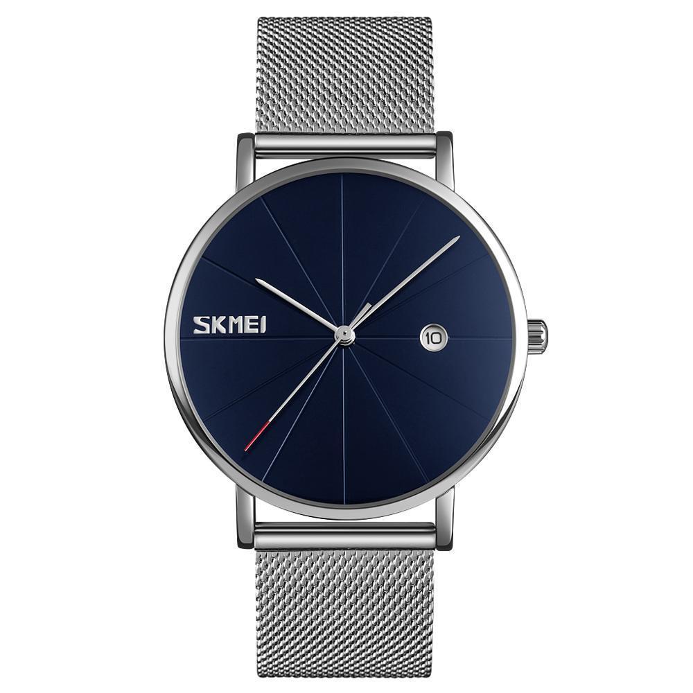 Наручний годинник Skmei 9183 Tiger Silver blue