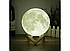 Настільний світильник 3D MOON LAMP Місяць 15 см, фото 3