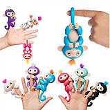 Інтерактивна іграшка - розумна мавпочка Fingerlings Baby Monkeys, фото 5