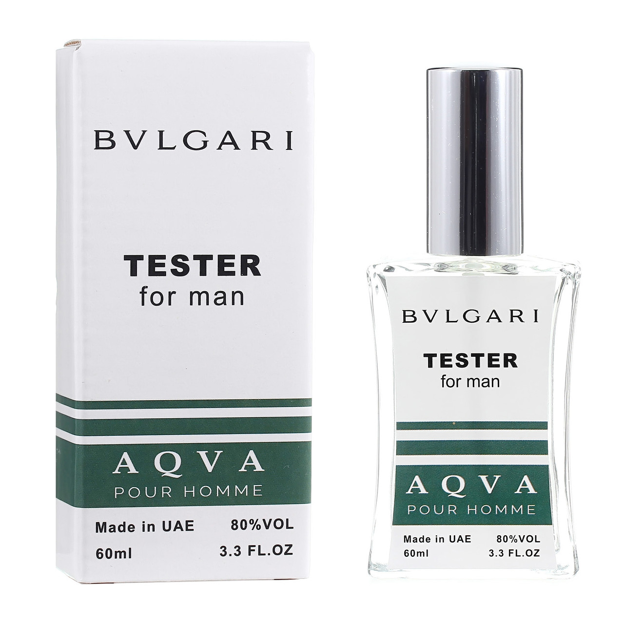 Тестер Bvlgari Aqva Pour Homme чоловічий, 60 мл