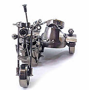 Статуетка Техно-арт "Байк з мотоколяскою" (15х10х10 см), фото 3