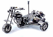 Статуетка Техно-арт "Байк з мотоколяскою" (15х10х10 см), фото 4