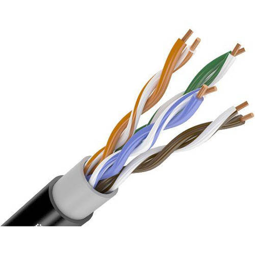 Кабель вита пара зовнішня мідь 8 жил ATcom Premium UTP cat