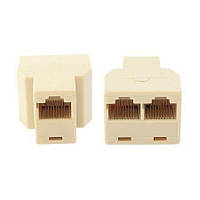 Сплиттер RJ45 ATcom 8P8C- RJ-45 1port (female) to 2port (female)