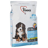 Сухий корм 1st Choice Puppy Medium&Large Chicken 5 кг (ПЕ — у поліетилені, НЕ в пачці)