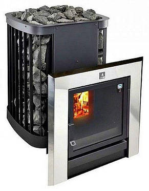 Піч для лазні Kastor SAGA 22 Т з виносною топкою, фото 3