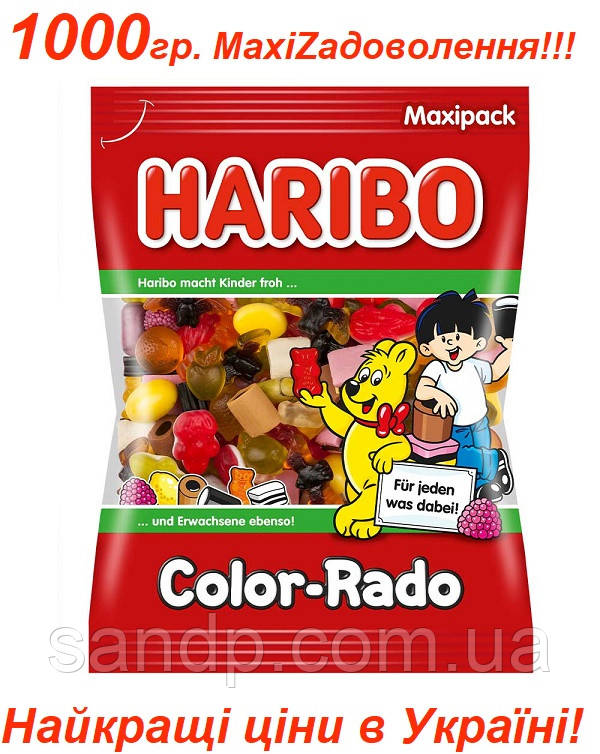 Желейні цукерки Колорадо Haribo Color-Rado 1000гр - фото 1 - id-p1081173256