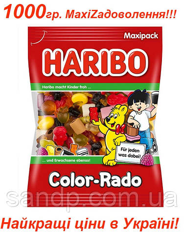 Желейні цукерки Колор Радо Харибо Haribo Color Rado 1000гр, фото 2