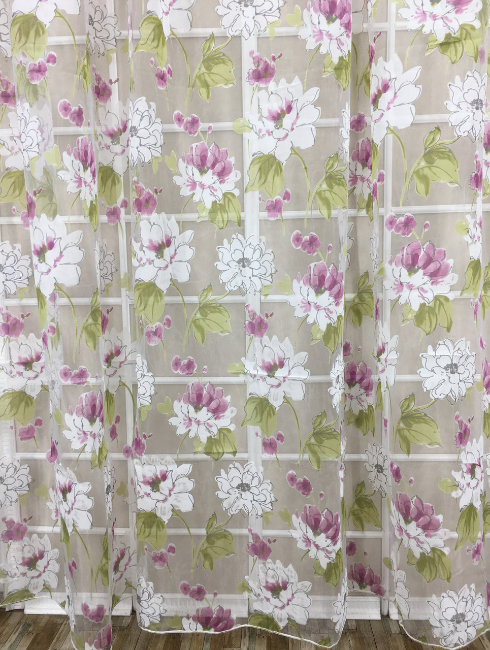 Тюль Хризантема, (Кристалон Друк)