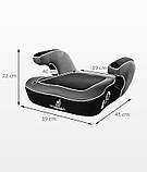 Детское автокресло бустер Caretero Leo Grey (15-36 кг), фото 4