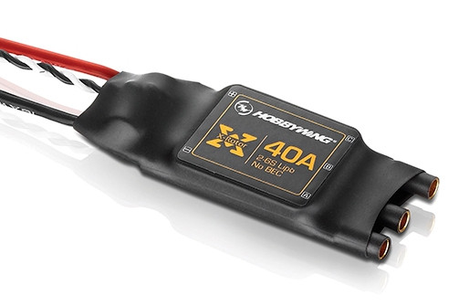 Регулятор ходу HOBBYWING XRotor 40A OPTO 2-6S для мультикоптерів, фото 1