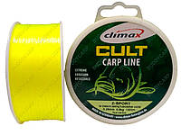 Леска 0.25 мм 5.8 кг 1200 метров Climax Cult Carp fluo-yellow