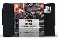 Набір SCETCHMARKER 24цвета куля-скіс Architecture 24ARCH