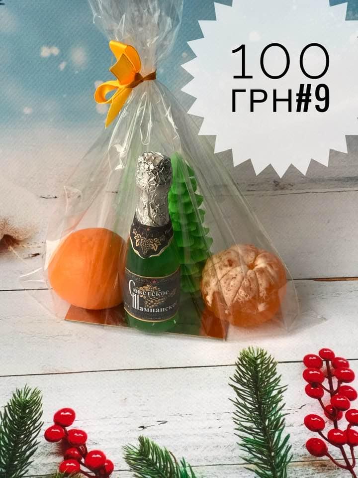 Новогодние наборы мыла ручной работы №9
