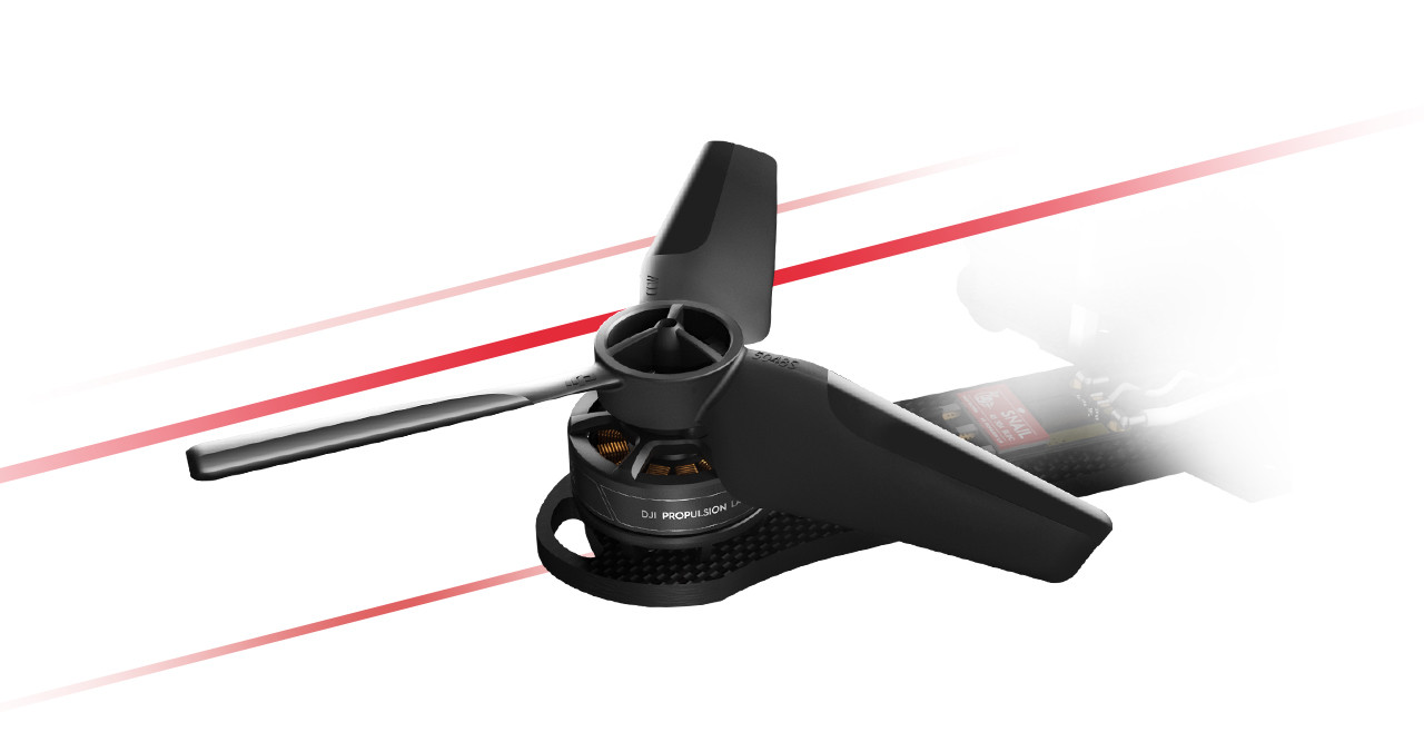 Силова установка DJI Snail для гоночних квадрокоптеров    (HM)
