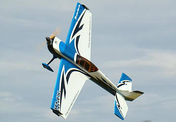 Літак радіокерований Precision Aerobatics Katana MX 1448мм KIT (синій)