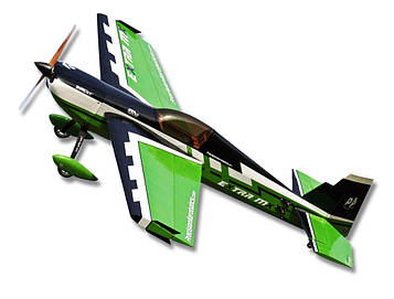 Літак радіокерований Precision Aerobatics Extra MX 1472мм KIT (зелений)