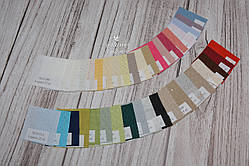 Набір зразків тканини Zweigart Lugana 25 ct. арт. 3835 (52 кольори)