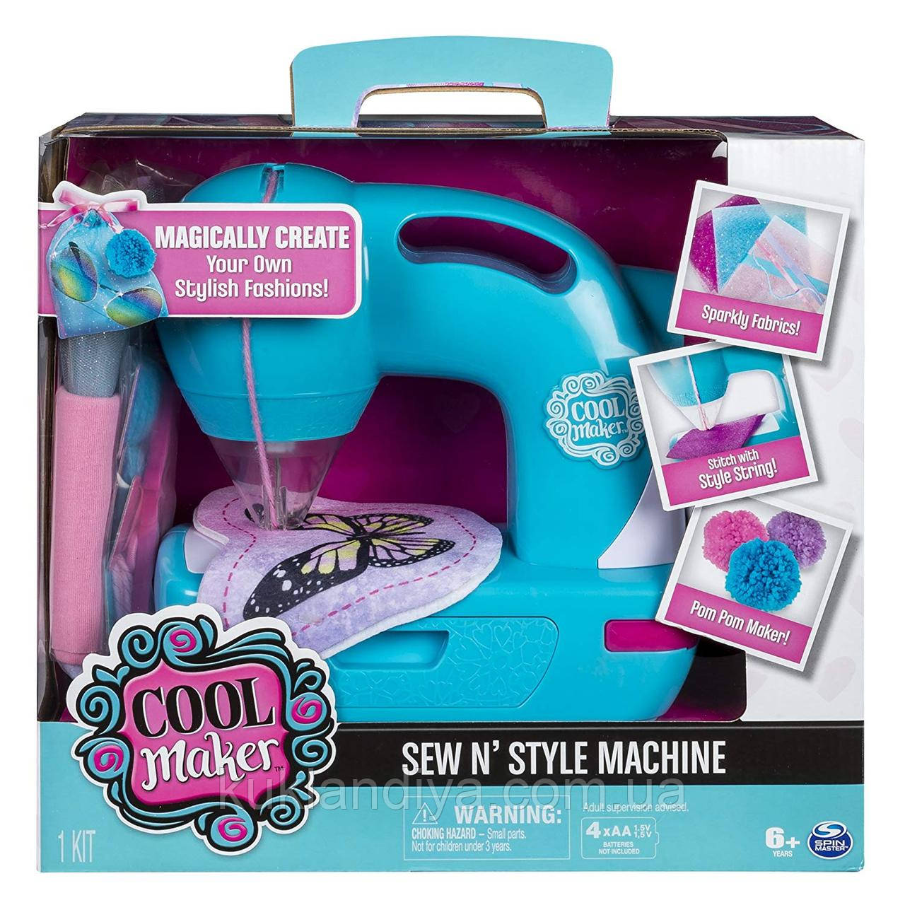 Cool Maker Детская швейная машинка Sew N Style Sewing Machine - фото 1 - id-p1081282388