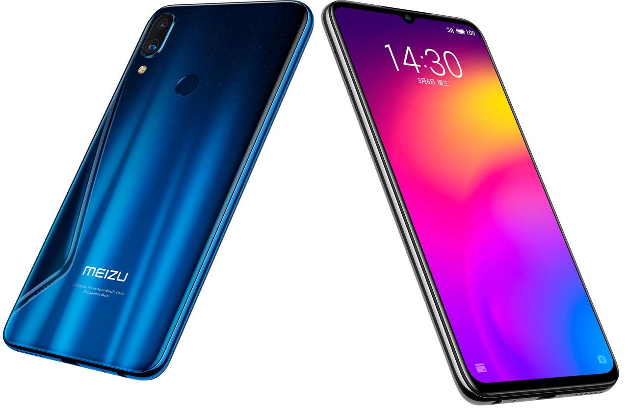 Безрамковий смартфон Meizu Note 9 4/64Gb, Blu, Global Version, фото 1